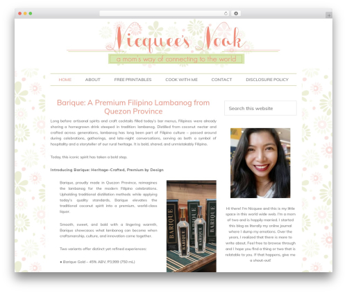Squeesome Theme theme WordPress - nicquee.com