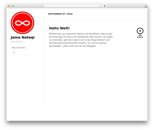 Svbtle theme WordPress - nateqi.de
