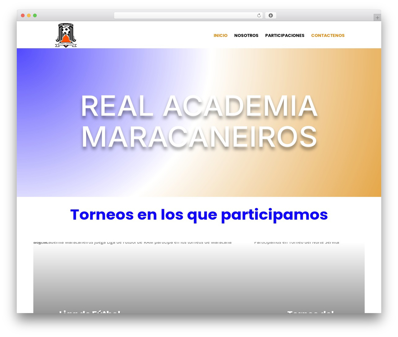 Theme WordPress Divi - realacademiamaracaneiros.com