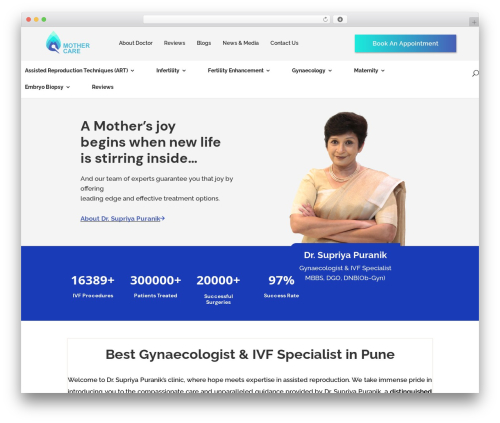 Responsive table for divi WordPress plugin - drsupriyapuranikivf.com