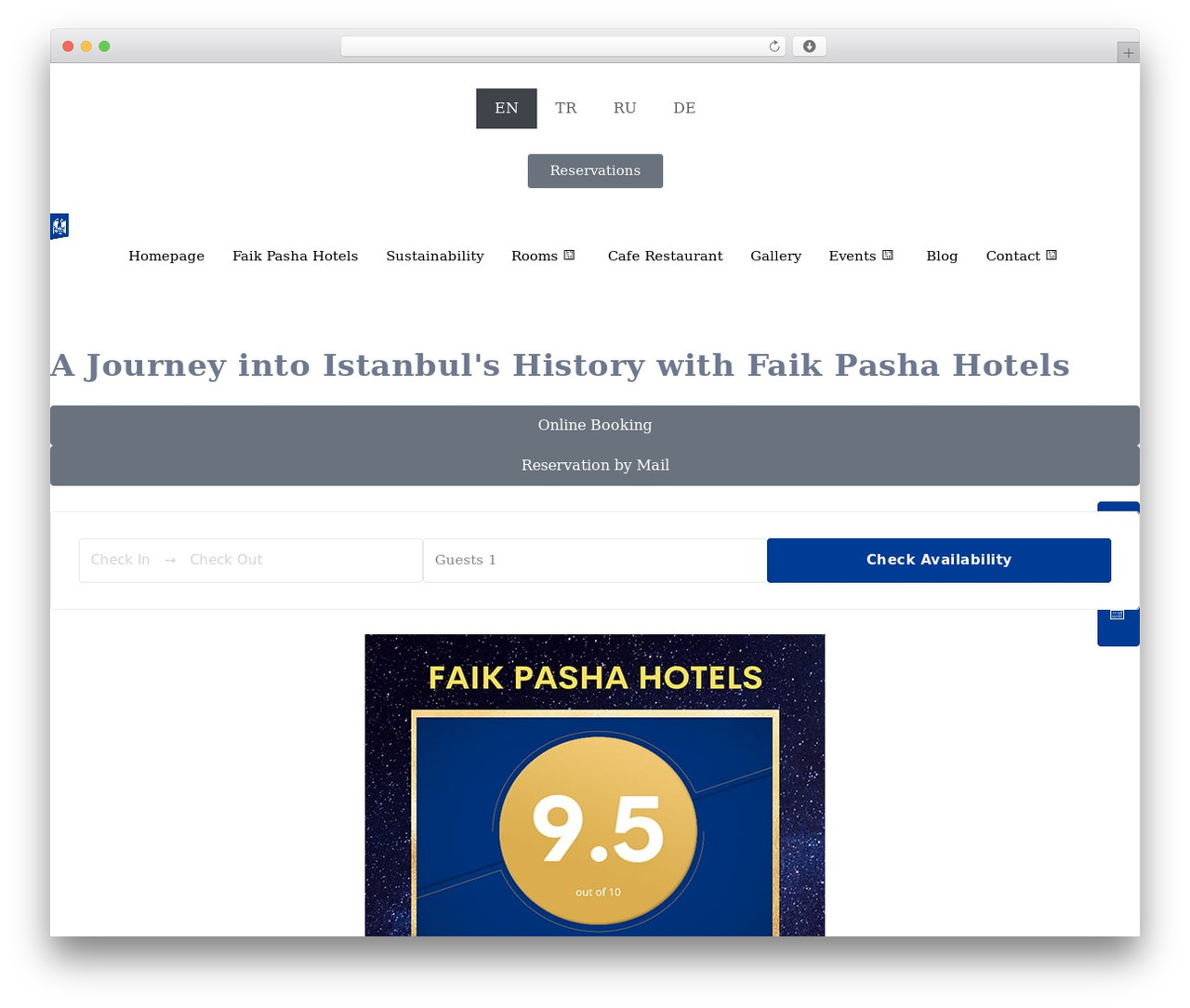 Theme WordPress Himara Child - faikpashapartments.com