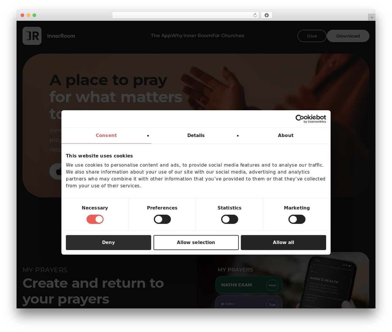 Timber theme WordPress - innerroom.app