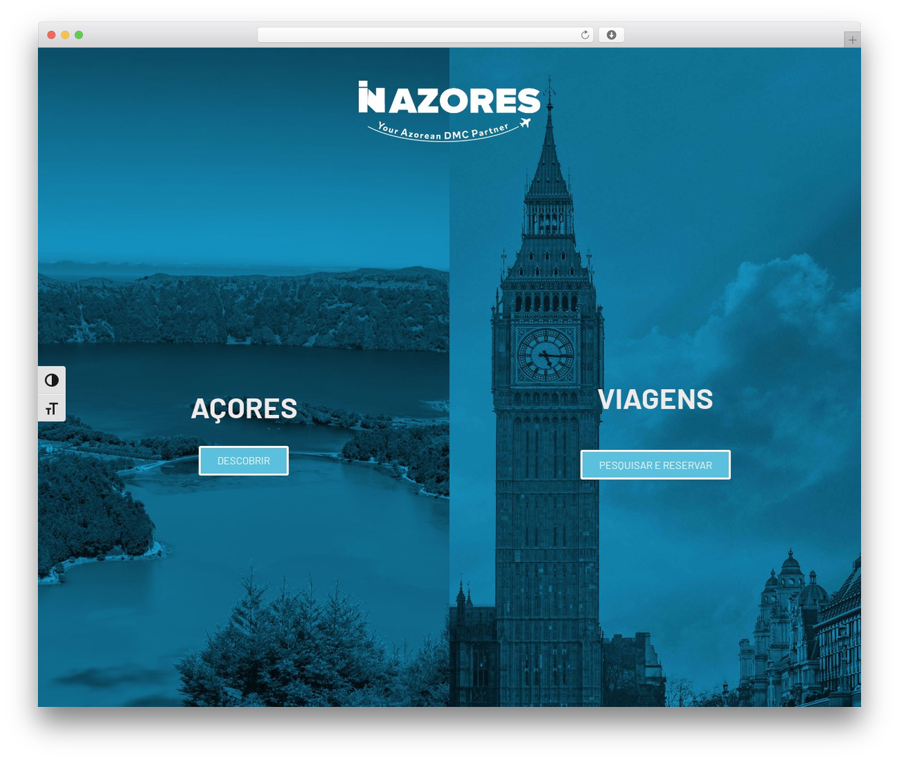 Tripgo top WordPress theme - inazores.net