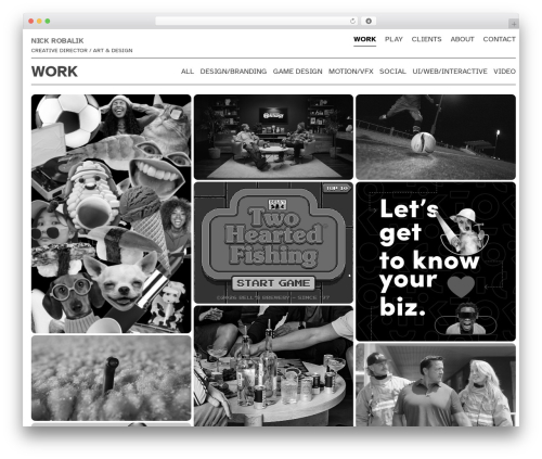 WordPress theme Workality Plus - nickrobalik.com