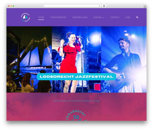 Rdv timetable horizontal addon WordPress plugin - loosdrechtjazzfestival.nl