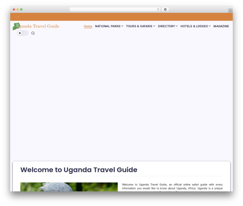 Blogsy WordPress travel theme - ugandatravelguide.com Blogsy WordPress travel theme - ugandatravelguide.com