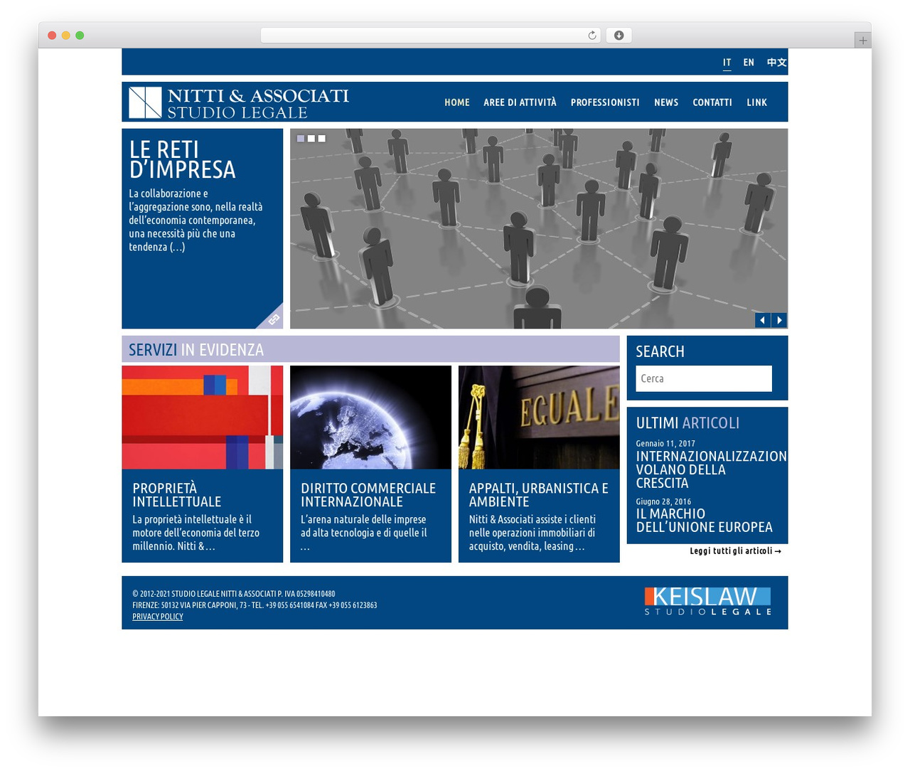 Creativelife theme WordPress - nitti.it