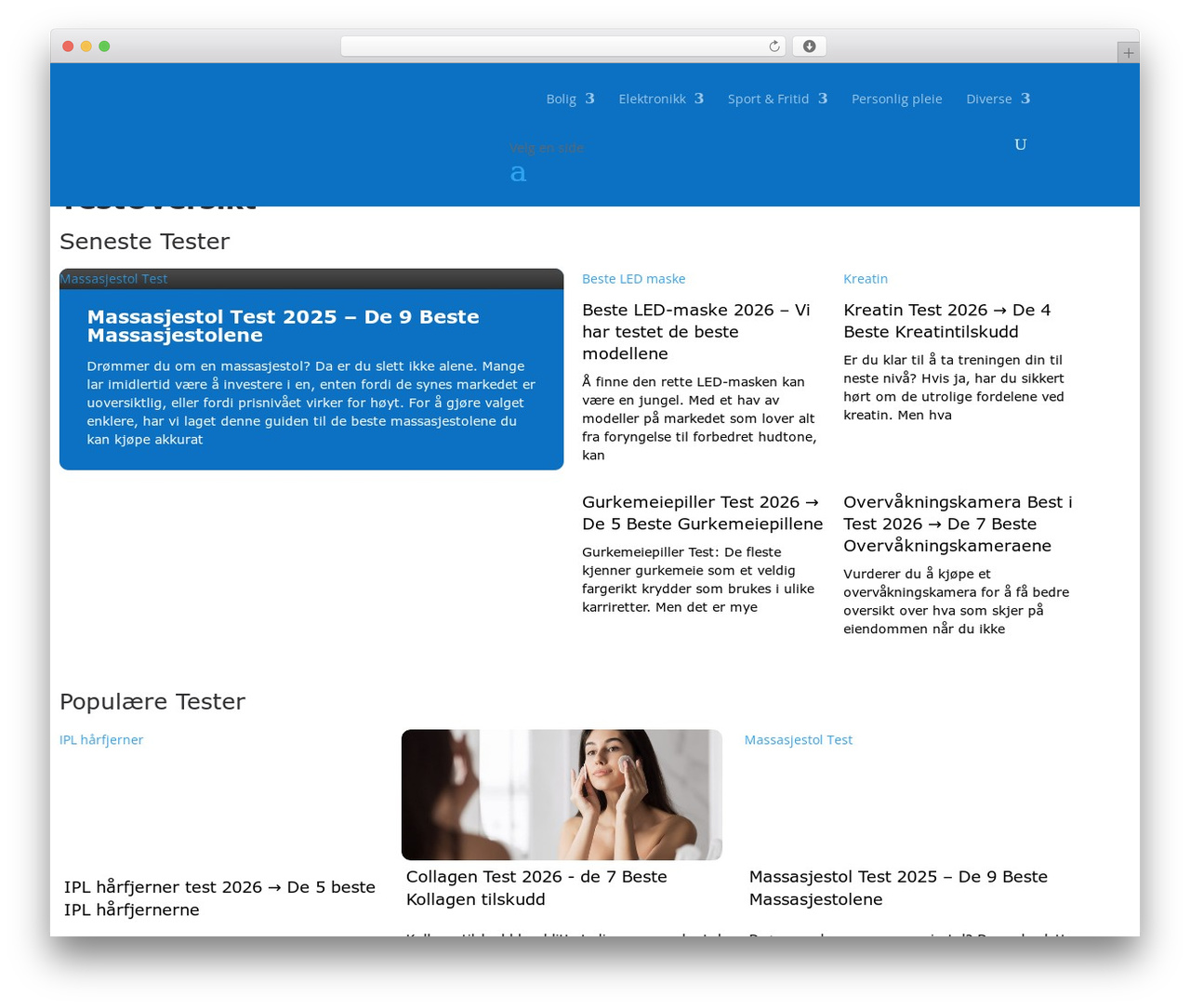 Divi Child Theme WordPress theme - testoversikt.com