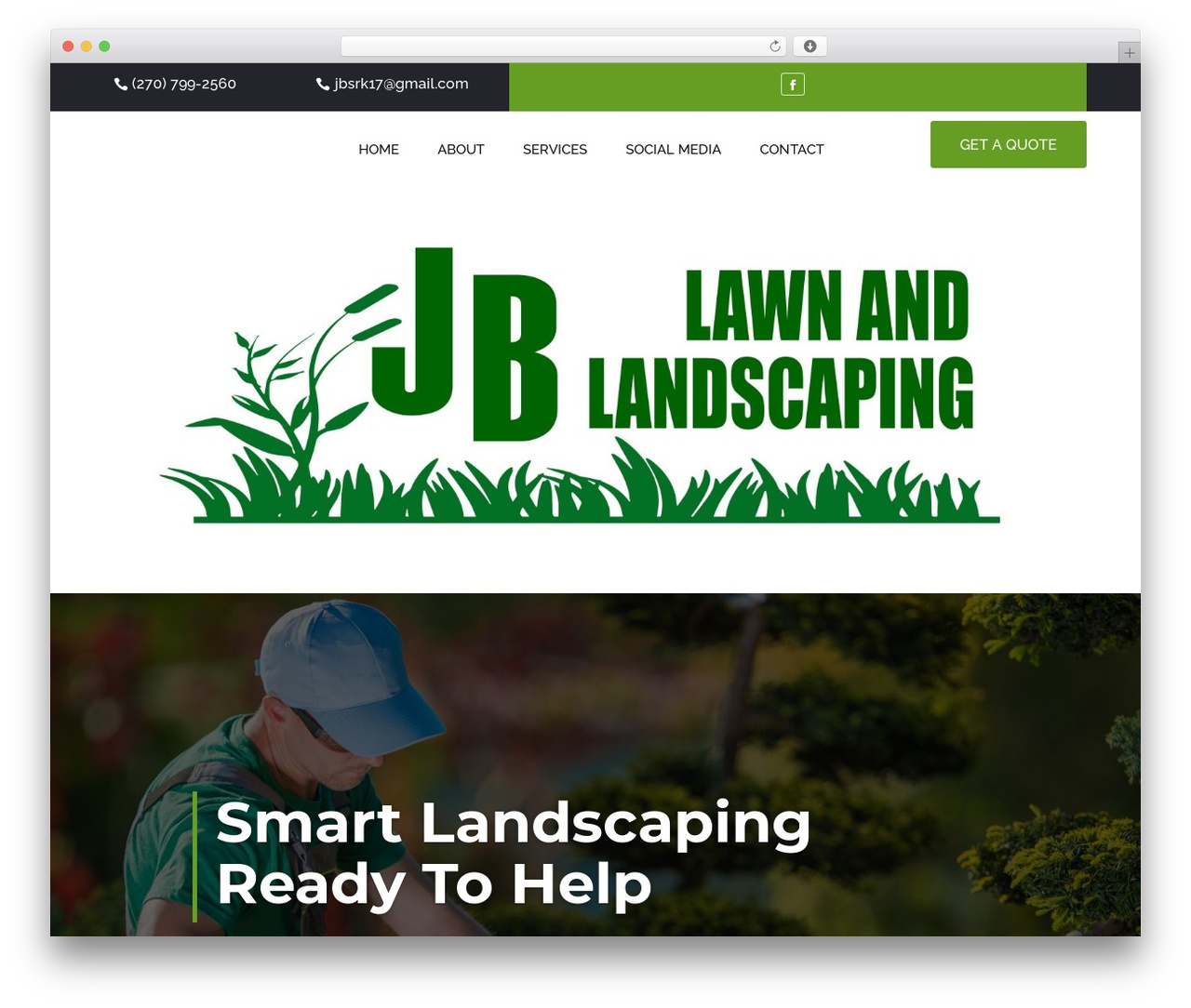 Divi WordPress theme - jblawnandlandscaping.com