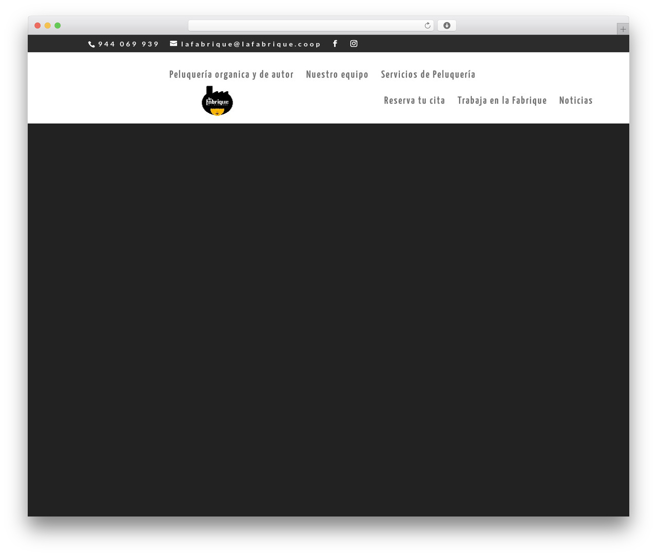 Divi - la fabrique peluqueros Bilbao WordPress theme - www.lafabrique.coop Divi - la fabrique peluqueros Bilbao WordPress theme - www.lafabrique.coop