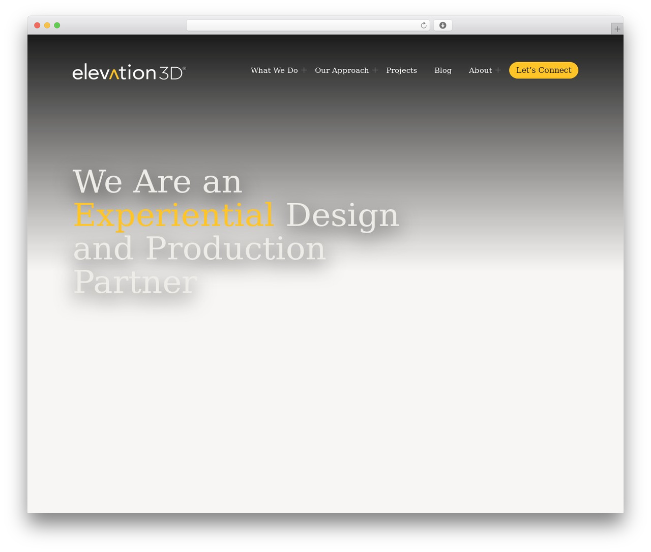 Elevation WordPress theme - elevation3d.com