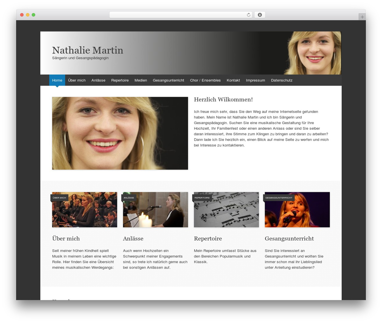 Expound WordPress theme - nathaliemartin.de