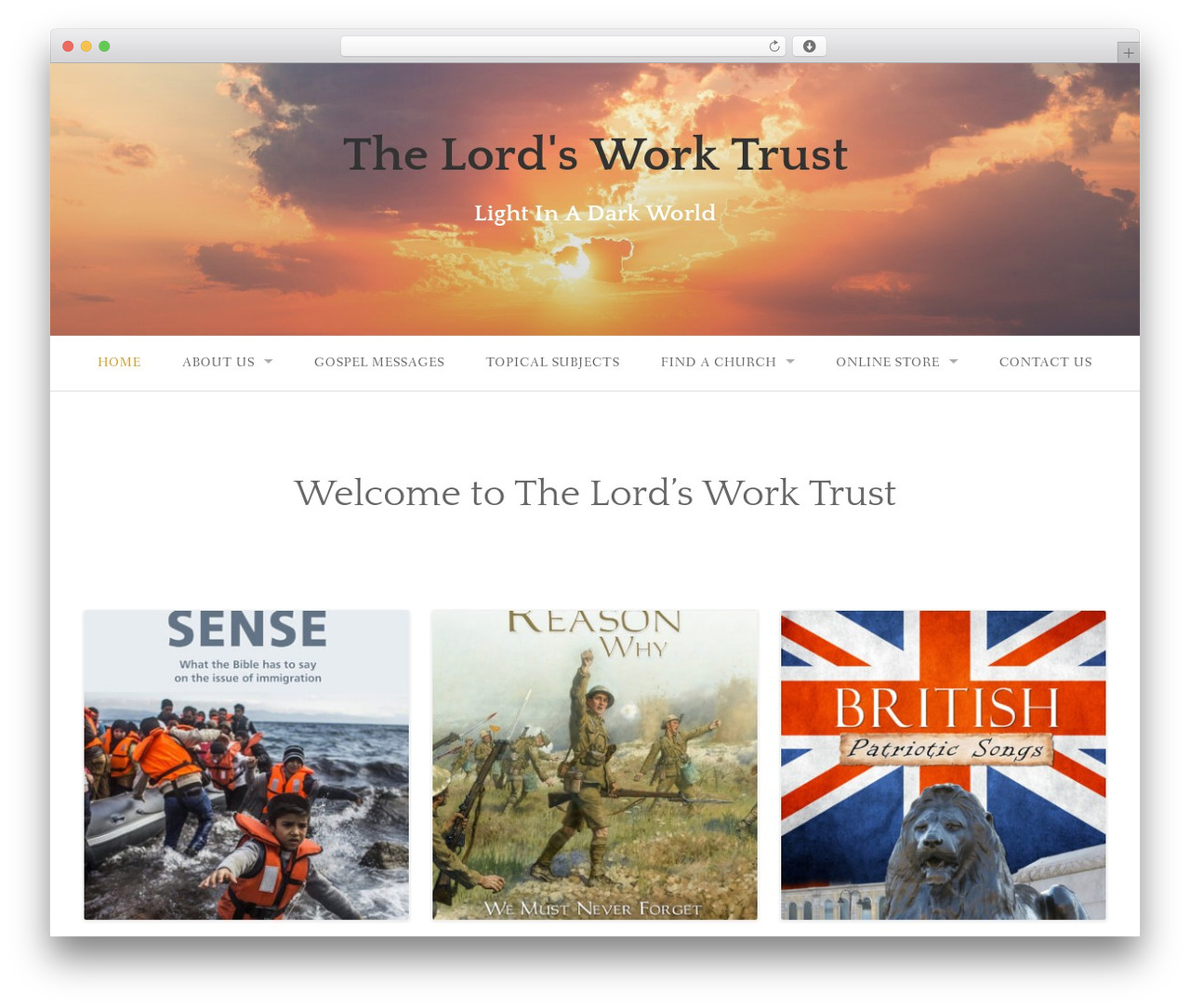 Gateway - WordPress.com WordPress theme - thelordsworktrust.org Gateway - WordPress.com WordPress theme - thelordsworktrust.org