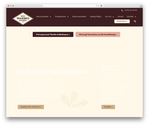 Hello Elementor theme WordPress - warbrokvarn.se