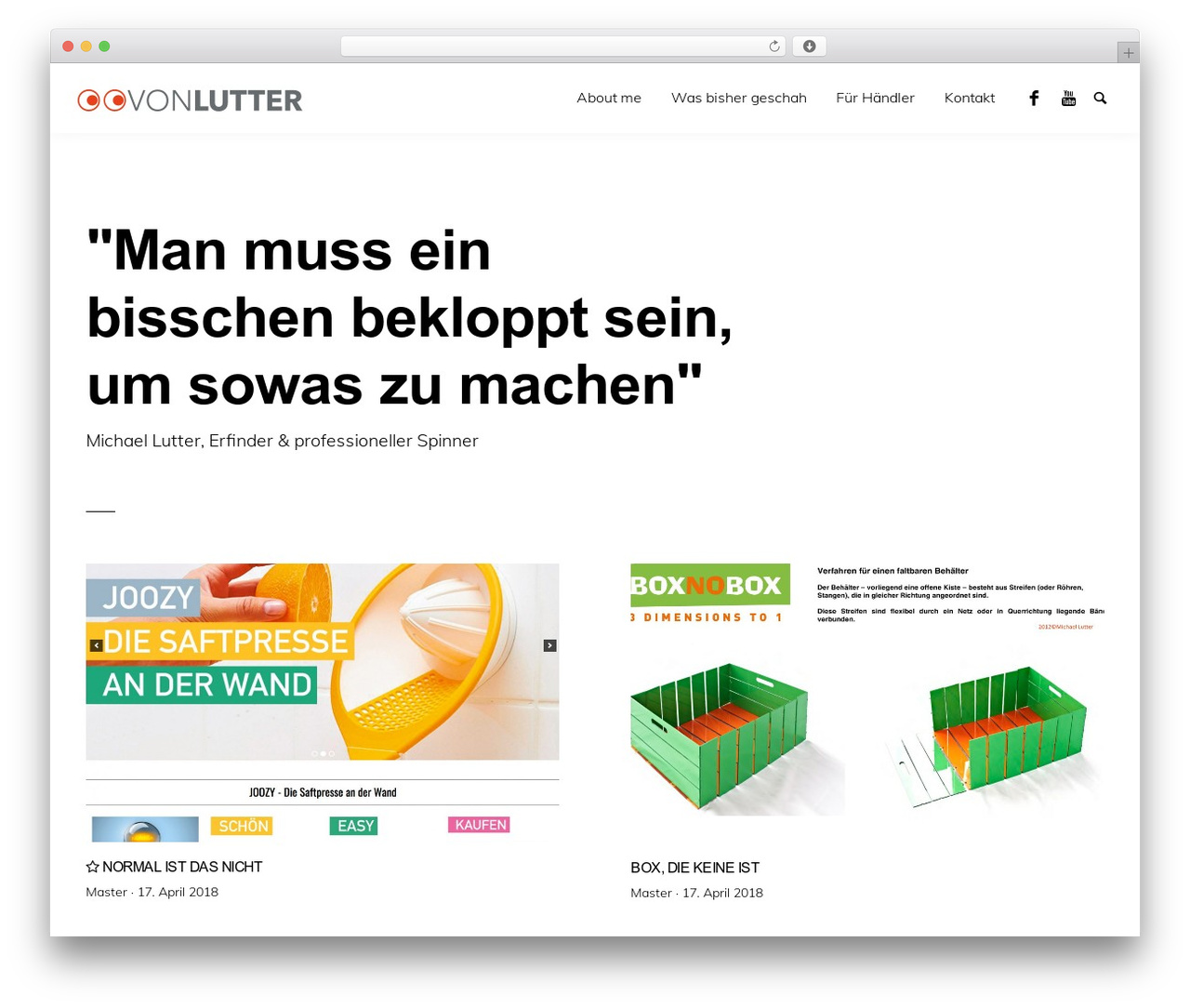 RichOne WordPress theme - vonlutter.de RichOne WordPress theme - vonlutter.de