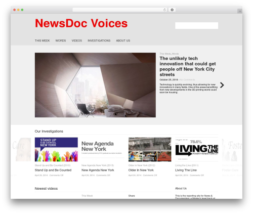 Theme WordPress Synch - newsdocvoices.com