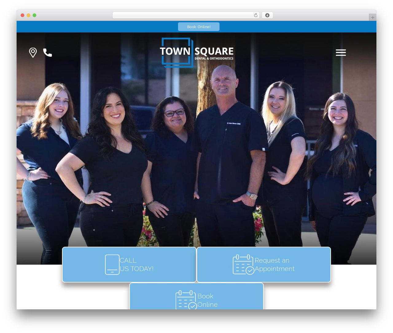 Theme WordPress DoctorGenius Framework - townsquaredental.com
