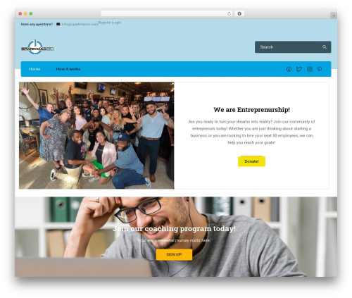 WP Events Manager (wp-events-manager) free WordPress plugin - sparkmacon.com