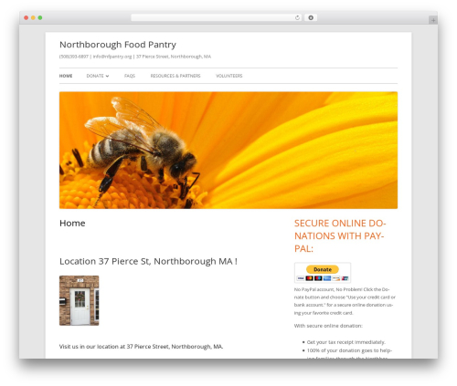 Tiny Framework free WordPress theme - nfpantry.org/nfp Tiny Framework free WordPress theme - nfpantry.org/nfp
