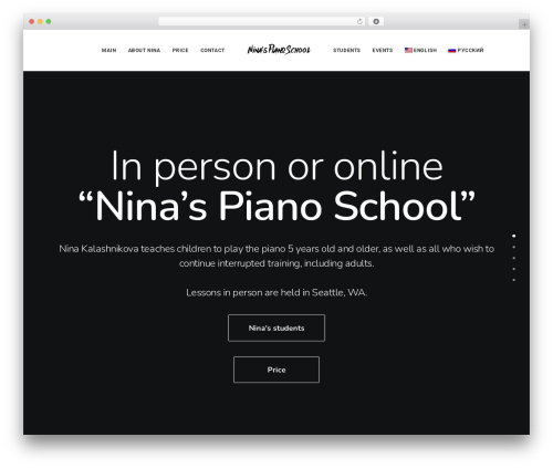 Uncode WordPress website theme - nefka.org