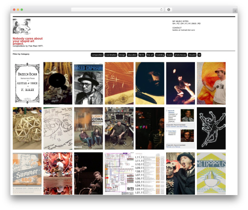 WordPress theme Basel - nobodycaresaboutyourstupidartproject.com