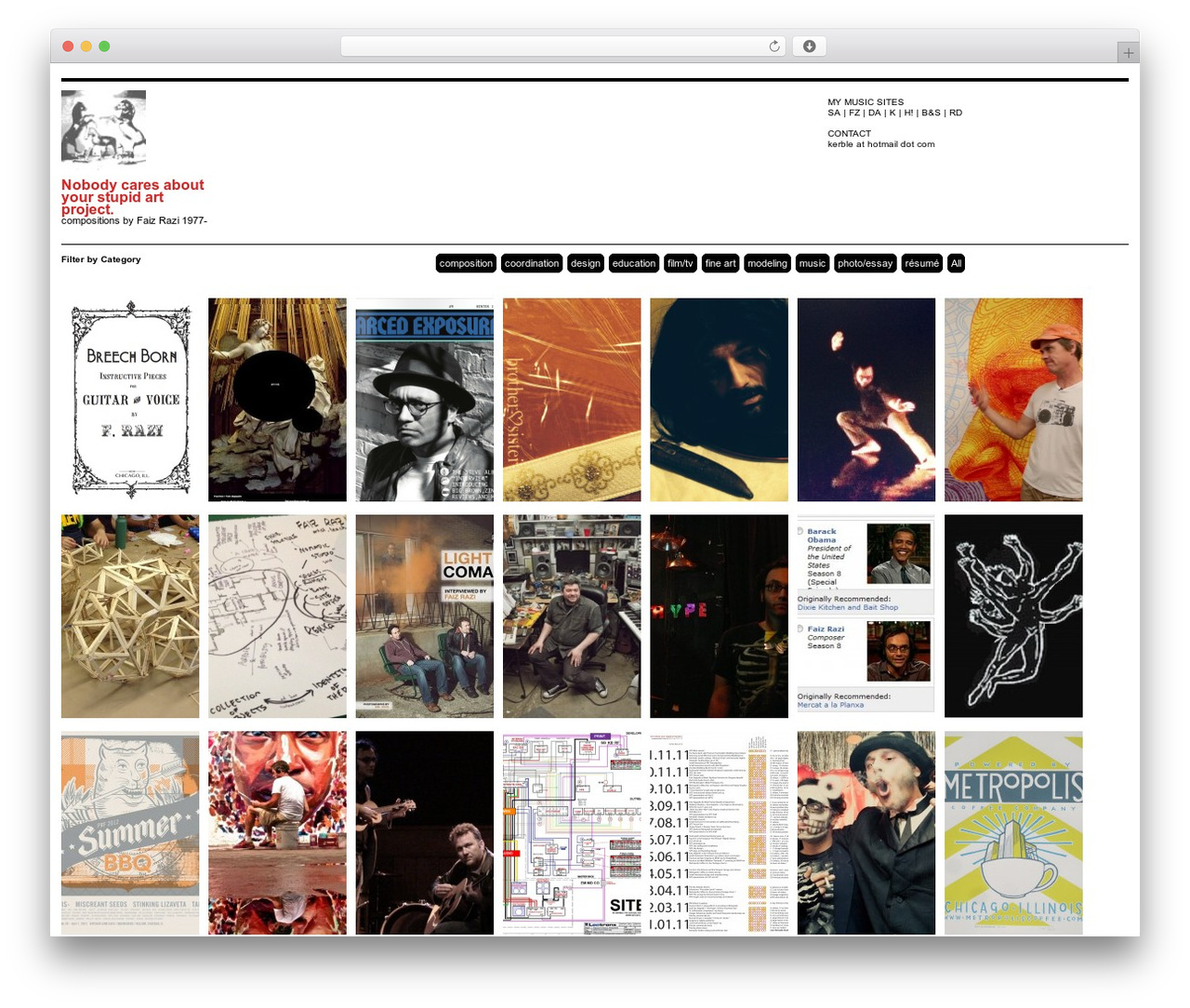 WordPress theme Basel - nobodycaresaboutyourstupidartproject.com