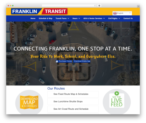 WordPress theme Beaver Builder Theme - franklintransit.org