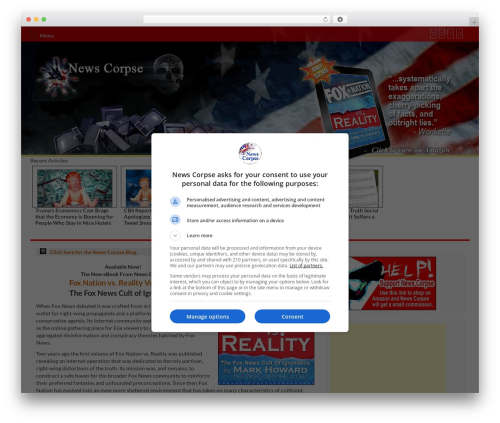 WordPress theme Dellow - newscorpse.com