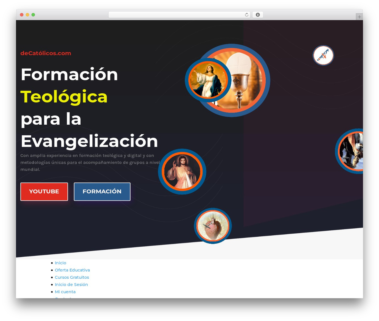 WordPress theme Divi - decatolicos.com WordPress theme Divi - decatolicos.com