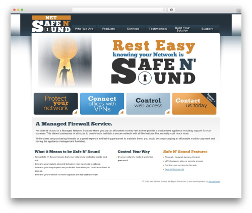 WP Framework WordPress theme - netsafensound.com