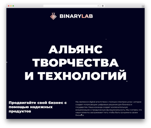 DevBrothers Theme theme WordPress - binarylab.ru