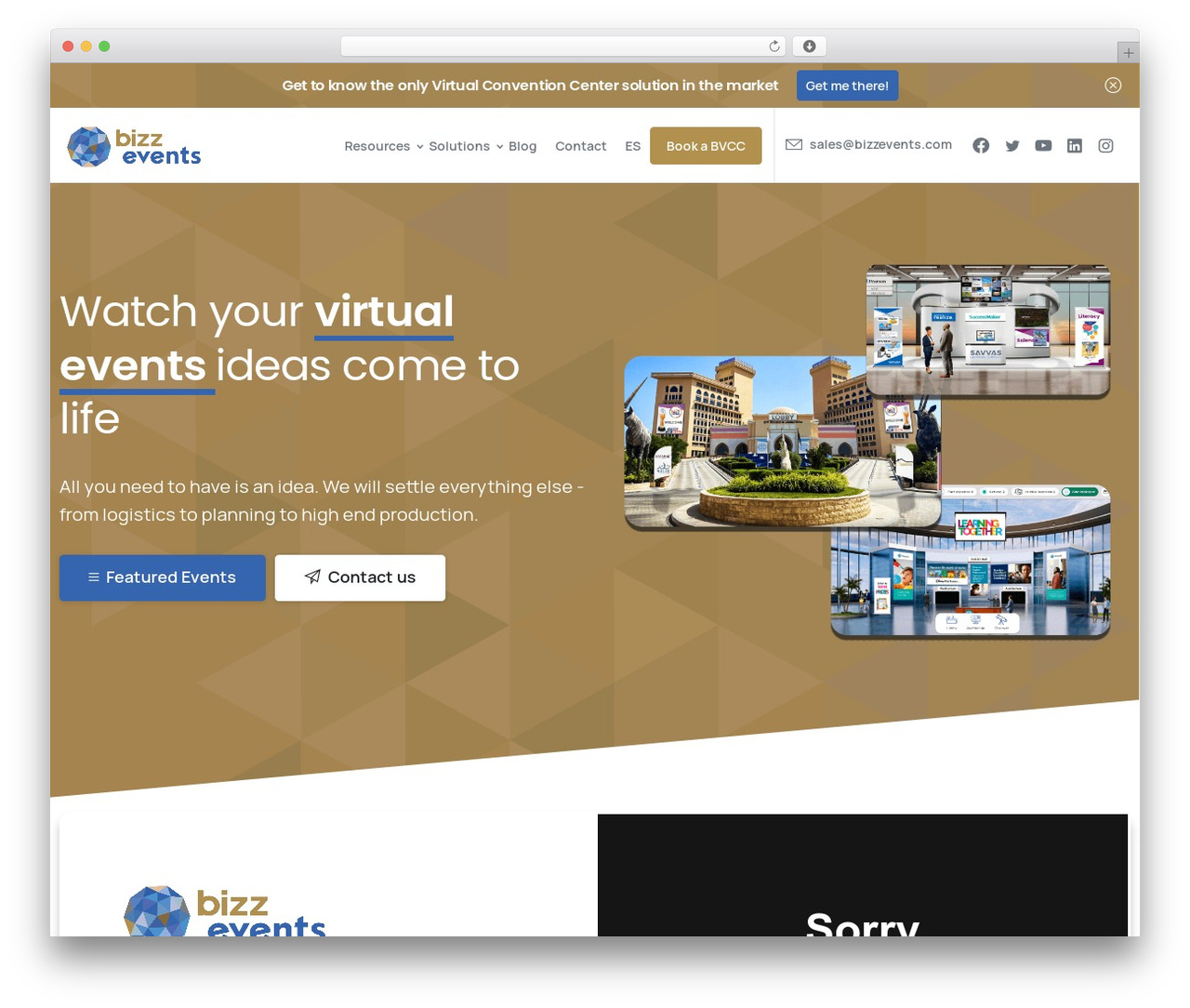 Essentials WP theme - bizzevents.com Essentials WP theme - bizzevents.com