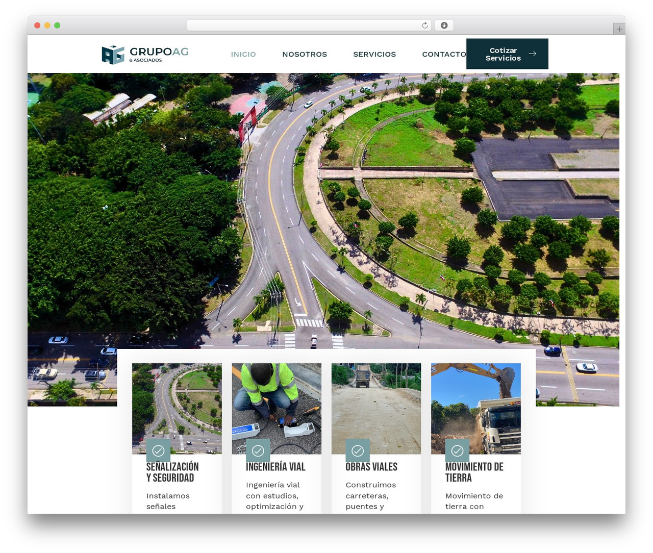 Hello Elementor WordPress theme - grupoag.do