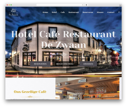 Lambda WordPress hotel theme - hcrdezwaan.nl