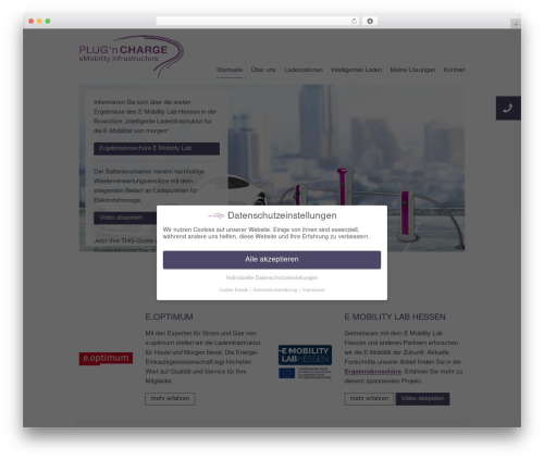 pnc WordPress theme - plugncharge.de