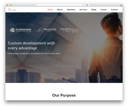 Theme WordPress Corpus - grtlabs.com