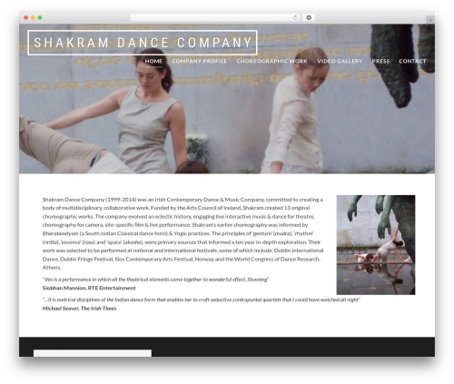 WordPress theme Atomic - shakramdance.com