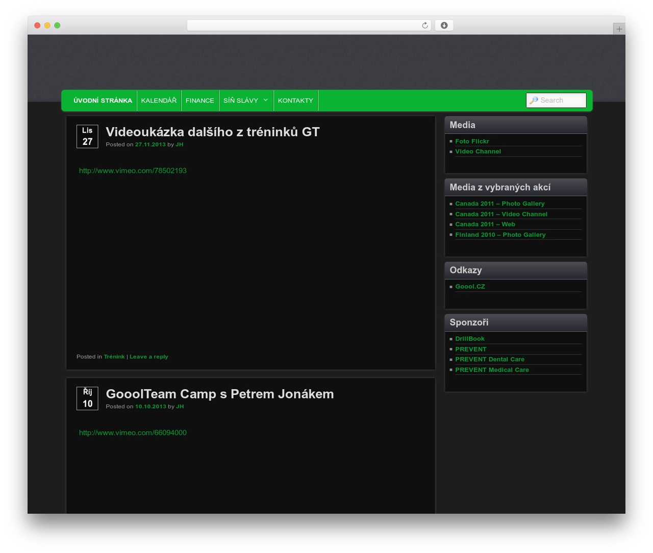 Admired WordPress theme - tym.goool.cz Admired WordPress theme - tym.goool.cz