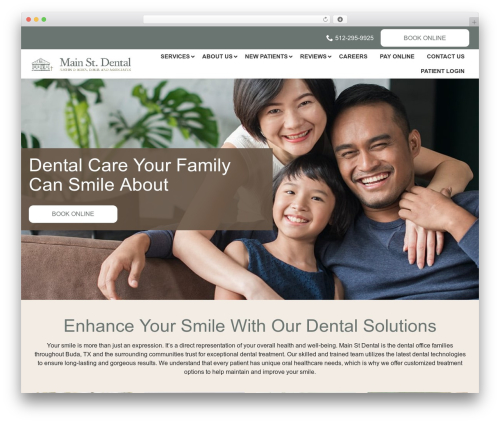 Best WordPress theme Reach Local - mainstdental.com