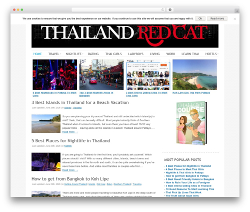 Delicate WordPress theme - thailandredcat.com Delicate WordPress theme - thailandredcat.com