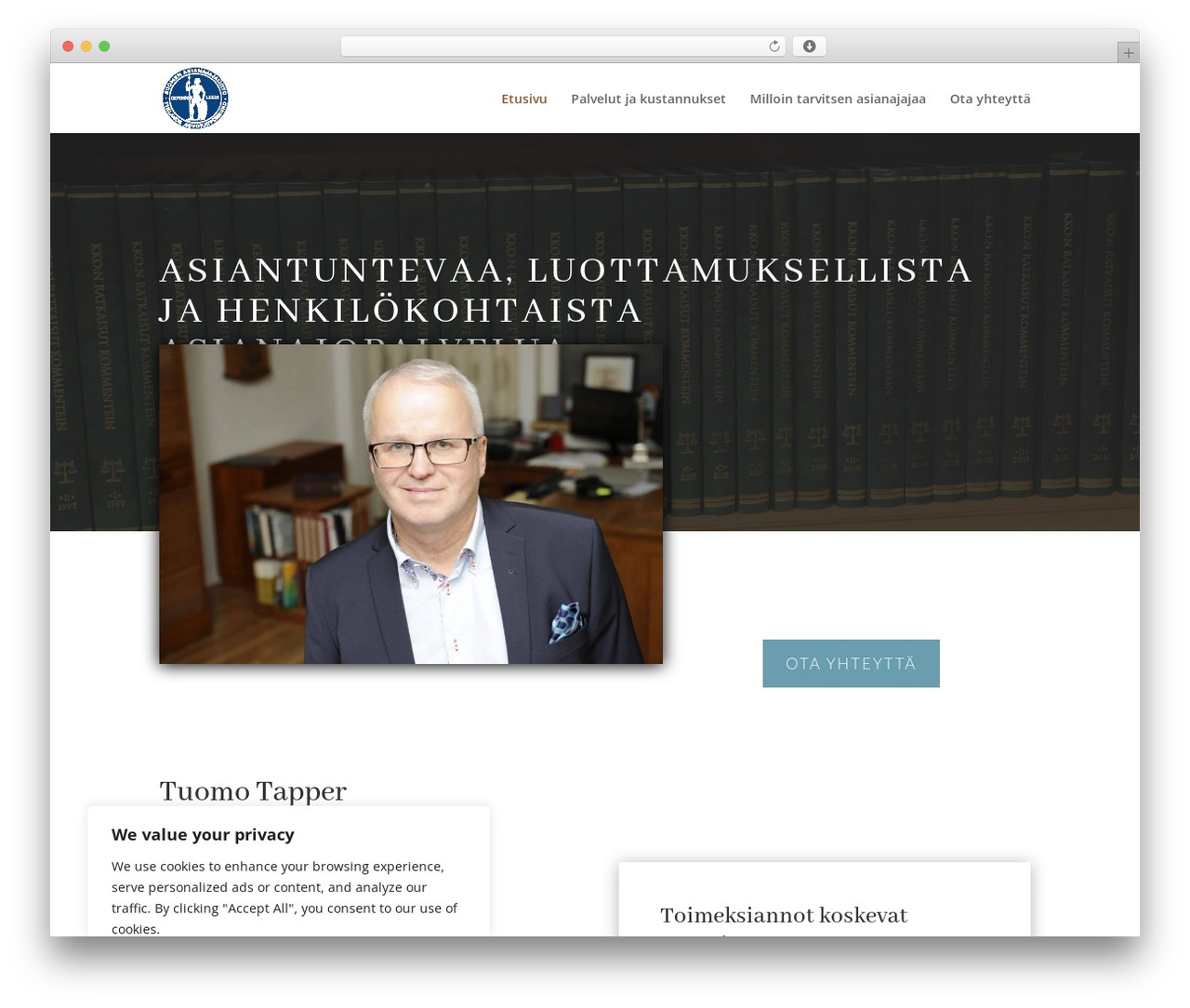 Divi WordPress theme - tuomotapper.com Divi WordPress theme - tuomotapper.com