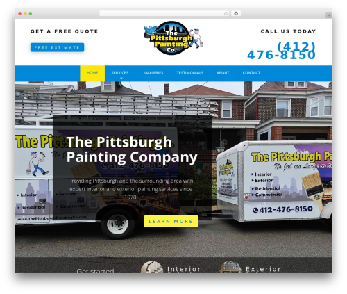 Divi WordPress theme - thepittsburghpaintingco.com