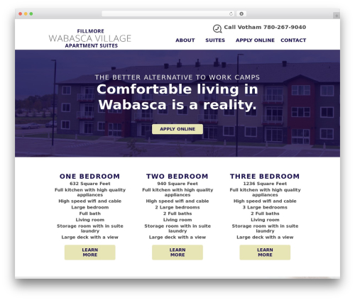 Fillmore theme WordPress - fillmorewabascavillage.com