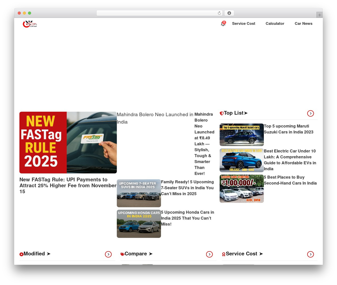 GeneratePress WordPress theme - carwar.in