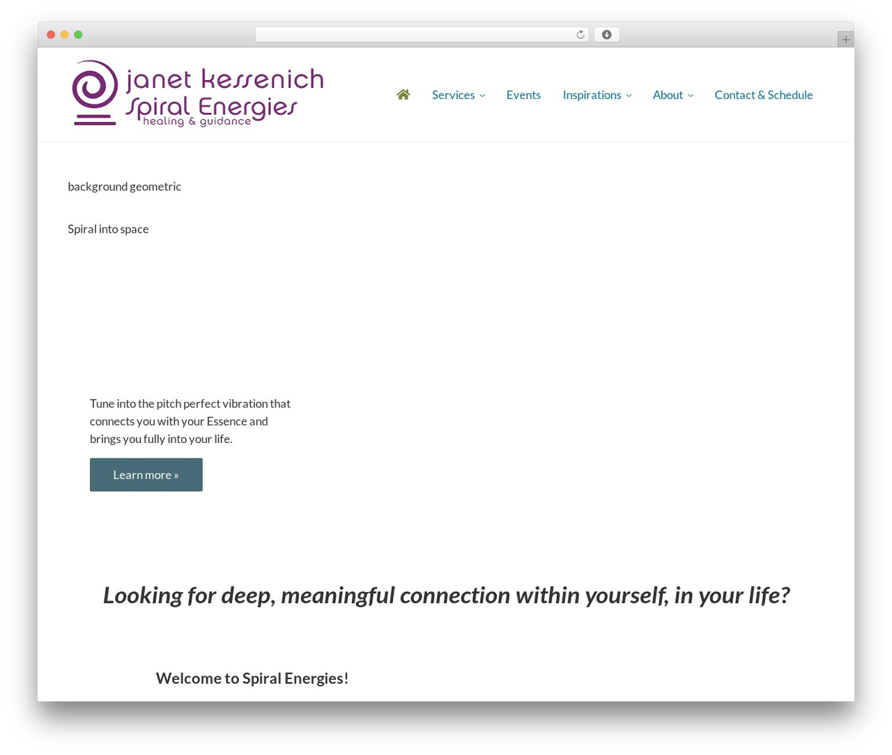 Genesis premium WordPress theme - spiralenergies.com