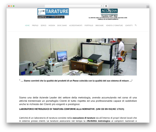 Interface free website theme - taraturesrl.com