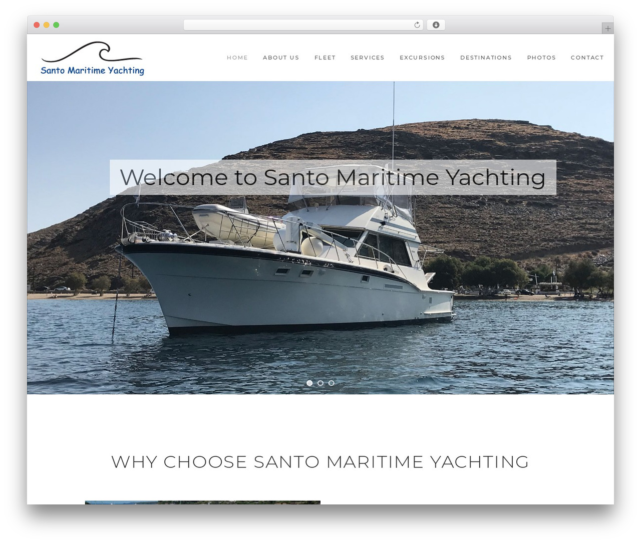 marinet WordPress theme design - santoyachting.com marinet WordPress theme design - santoyachting.com