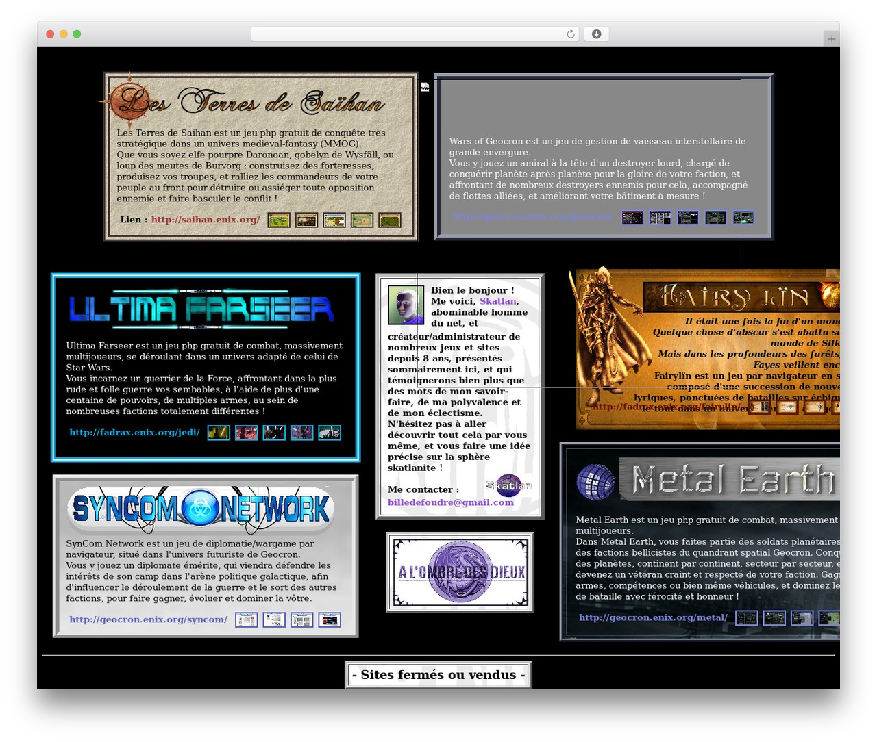 MT dark WordPress theme - fadrax.enix.org