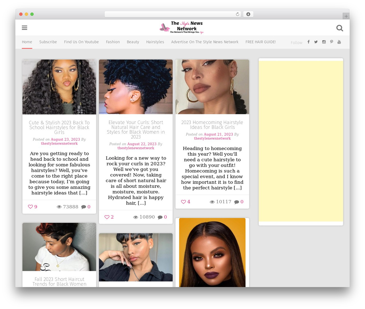 Pingraphy Pro WordPress website theme - thestylenewsnetwork.com Pingraphy Pro WordPress website theme - thestylenewsnetwork.com