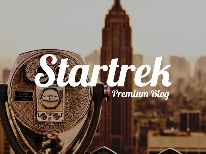 StarTrek WordPress website theme by VooDoo Themes